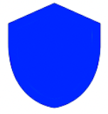 Shield Edge Shield Logo Blue