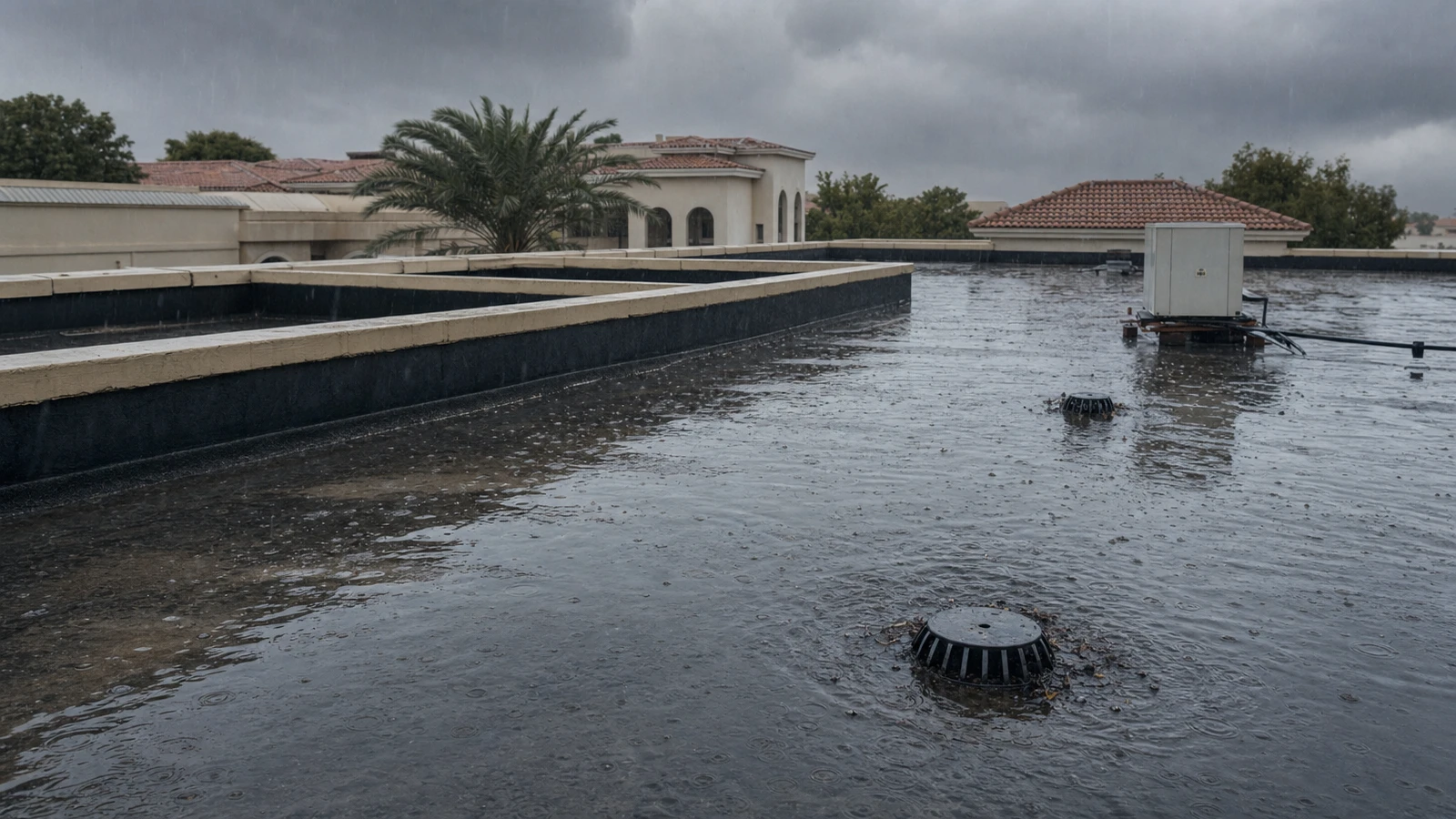 Why Is My Roof Leaking Only When It Rains Heavily in Dubai?